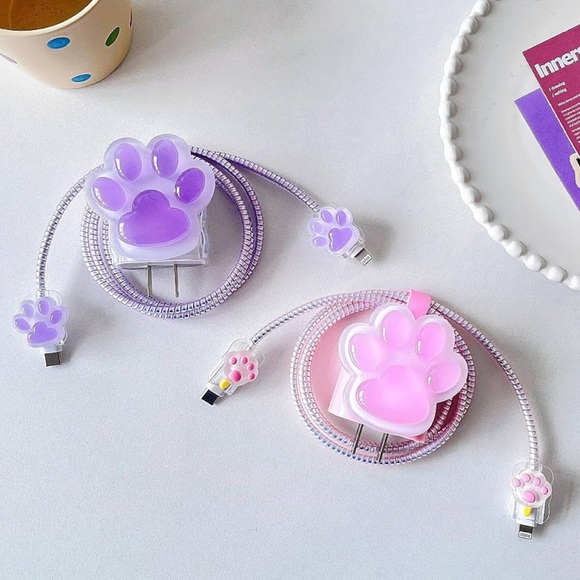 Cable Protector for Cute iPhone Charger Cover - Picture 3 of 4